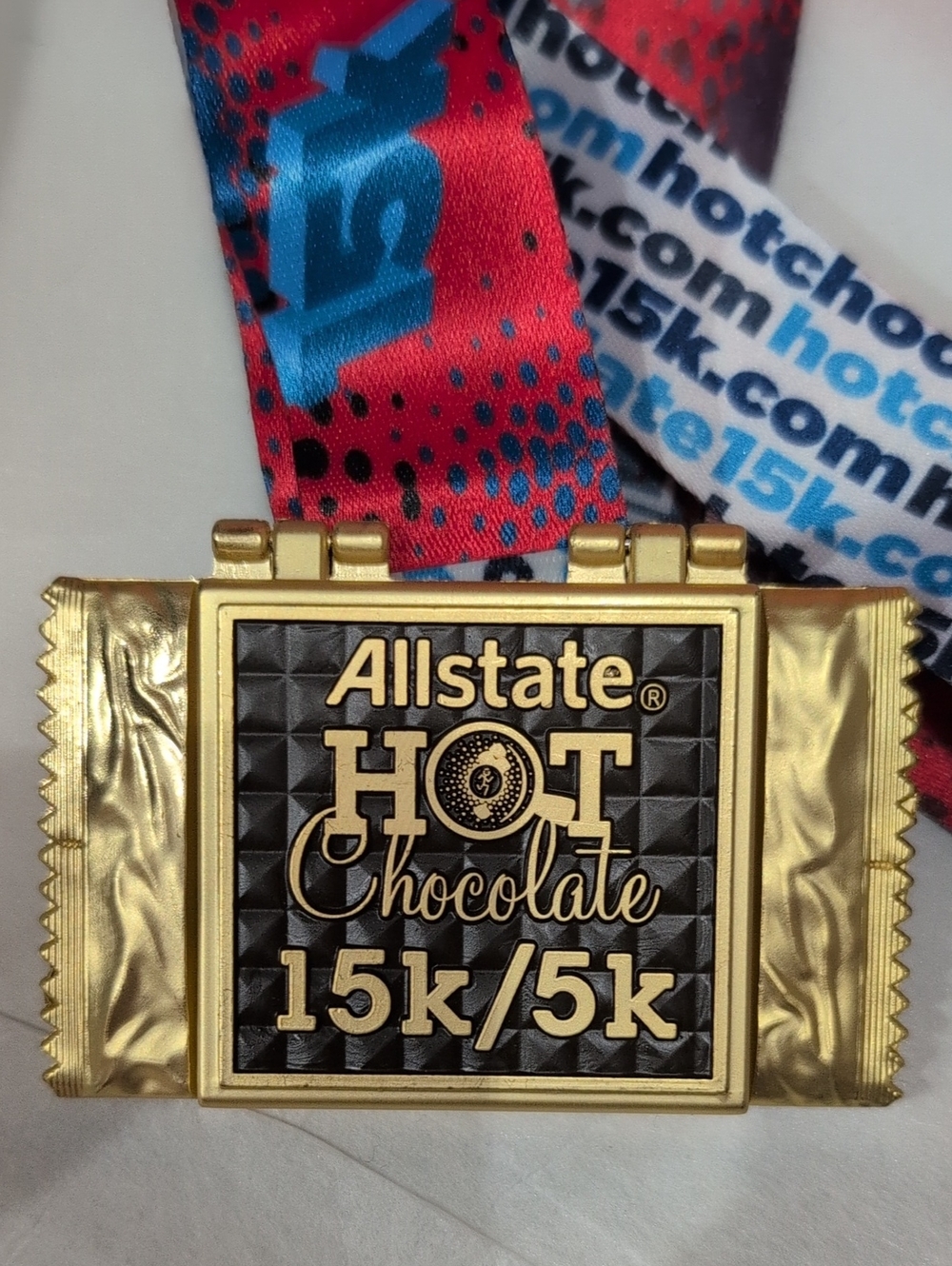 Allstate Hot Chocolate 15k and 5k Medal
